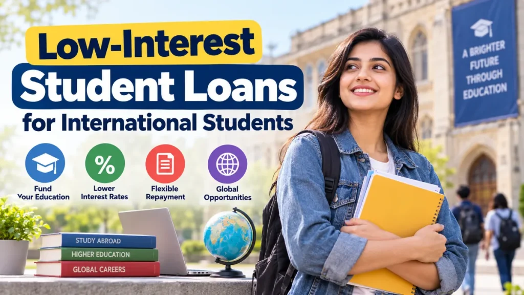 Low-Interest Student Loans for International Students
